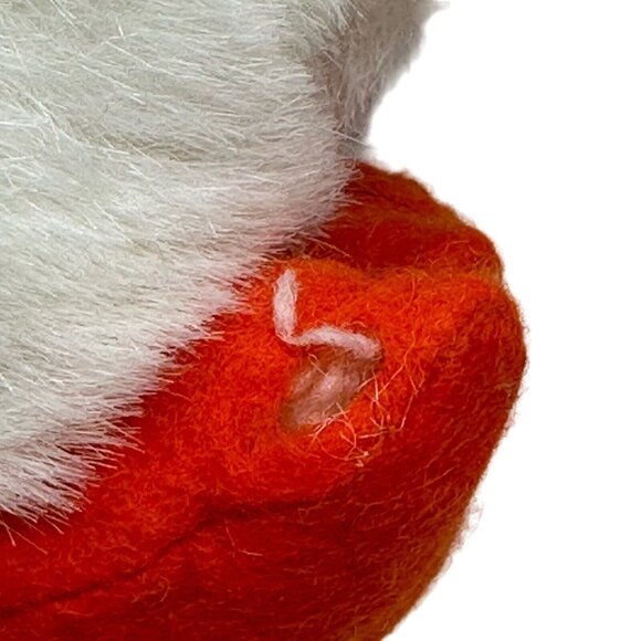 Dakin Goose Bumps Pillow Pets Plush 38-0007 1982 White Orange Felt 9 Inch - Picture 6 of 9